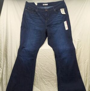 NWT Levi Stratus Signature Mid-Rise Bootcut Jeans 22L~36W~34L